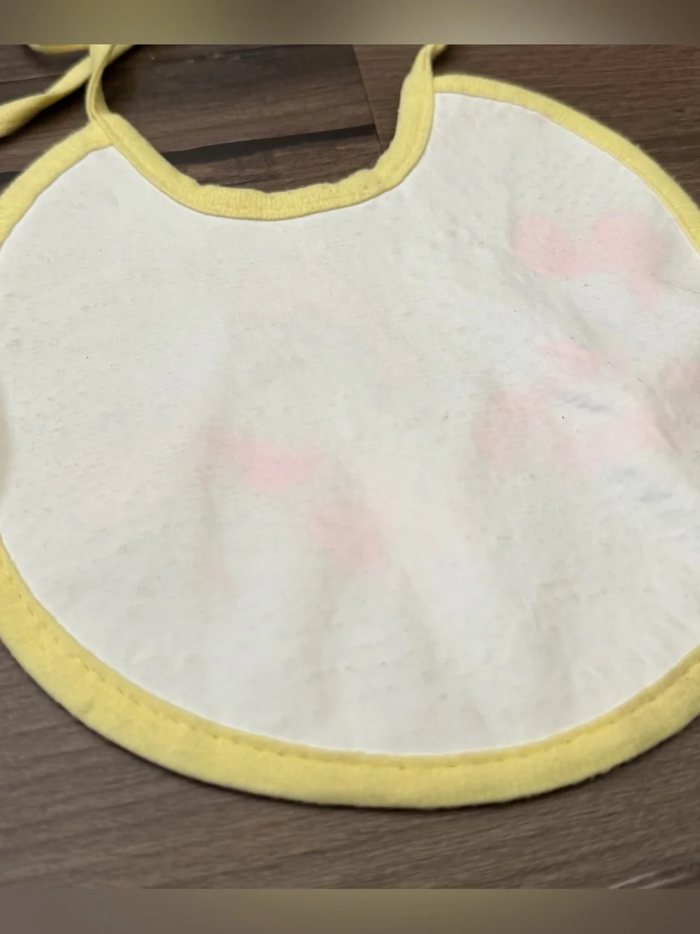 Vintage Disney Babies Baby Minnie Mouse & Baby Donald/Daisy Duck Bib Bundle